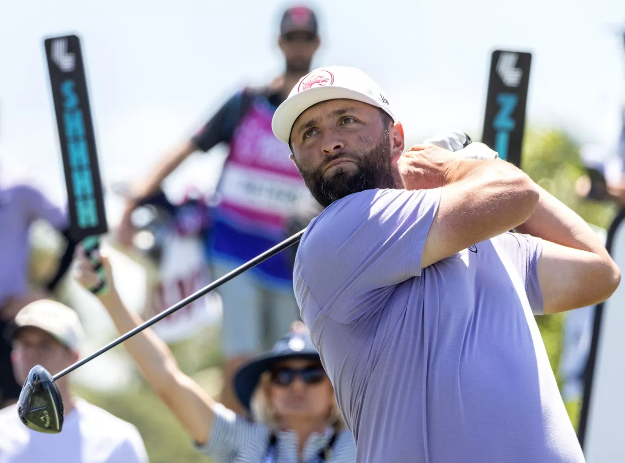 Jon Rahm, artxiboko irudian. Argazkia: EFE.