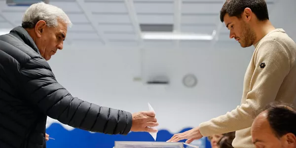 Eusko Legebiltzarrerako hauteskundeak. Argazkia: EFE