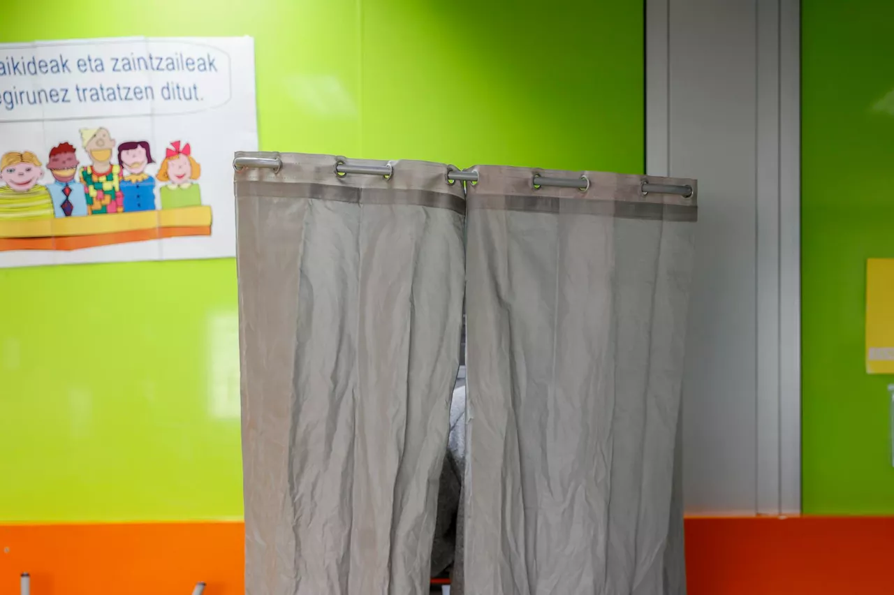 Eusko Legebiltzarrerako hauteskundeak. Argazkia: EFE