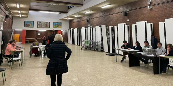 Eusko Legebiltzarrerako hauteskundeak. Argazkia: EFE
