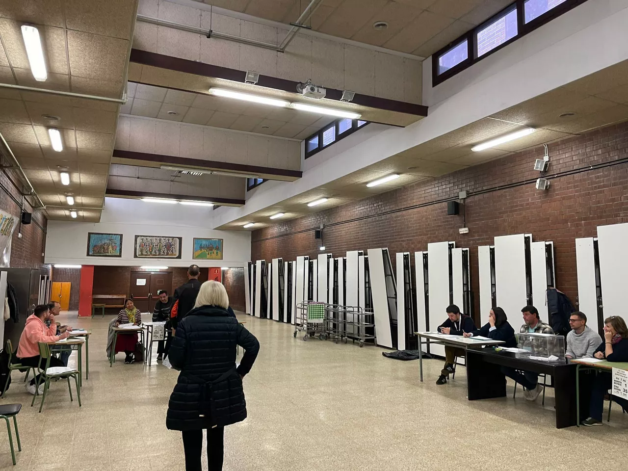 Eusko Legebiltzarrerako hauteskundeak. Argazkia: EFE