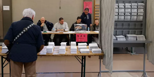 Eusko Legebiltzarrerako hauteskundeak. Argazkia: EFE