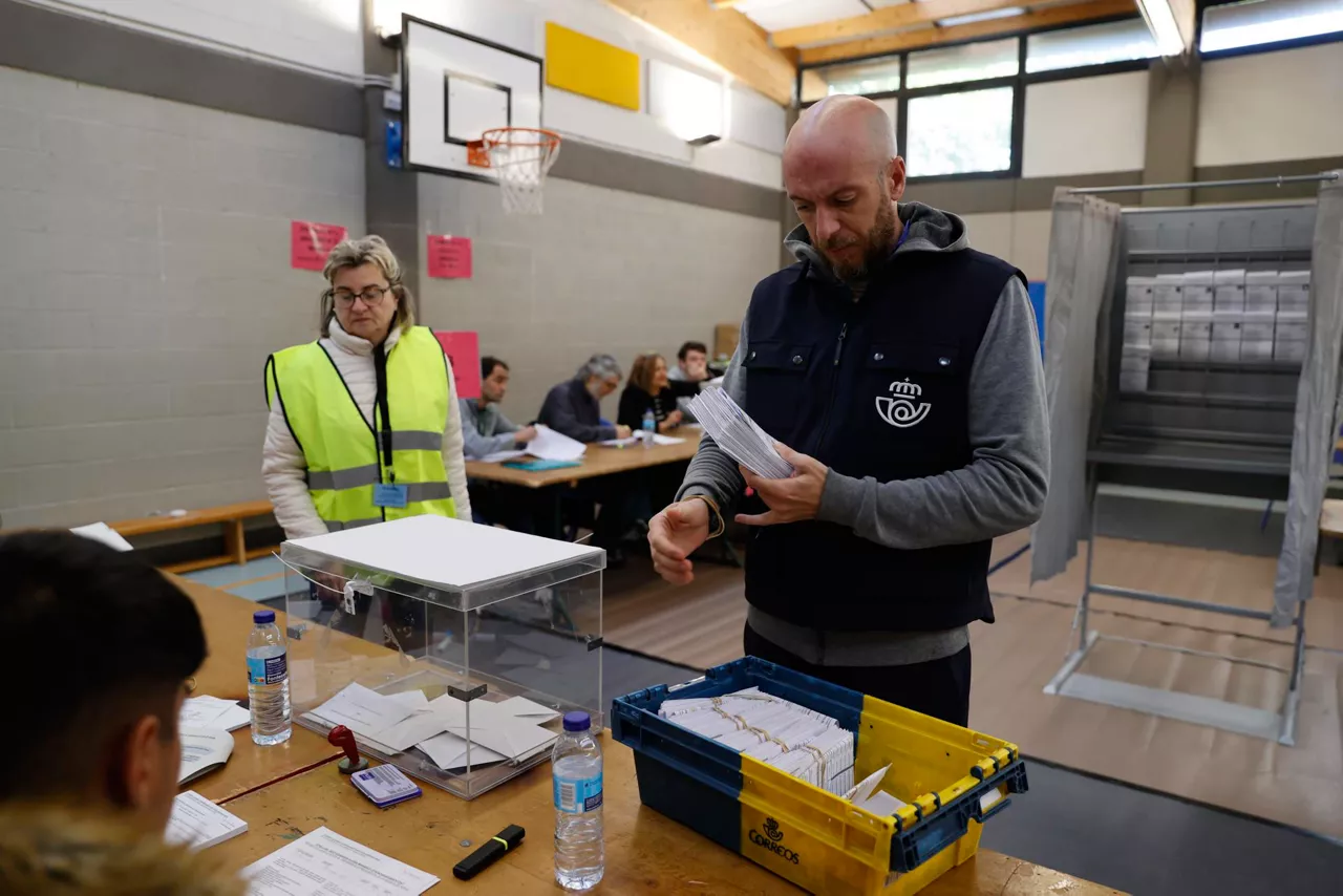 Eusko Legebiltzarrerako hauteskundeak. Argazkia: EFE