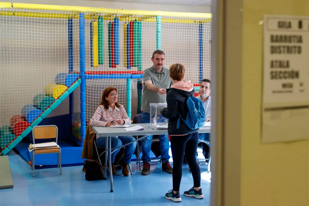 Eusko Legebiltzarrerako hauteskundeak. Argazkia: EFE