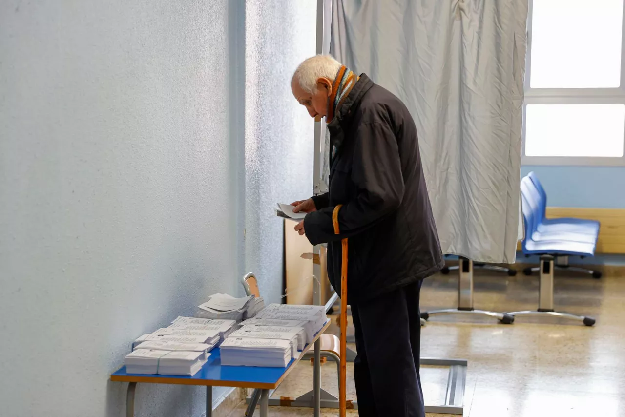 Eusko Legebiltzarrerako hauteskundeak. Argazkia: EFE