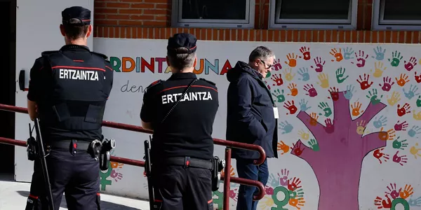 Eusko Legebiltzarrerako hauteskundeak. Argazkia: EFE