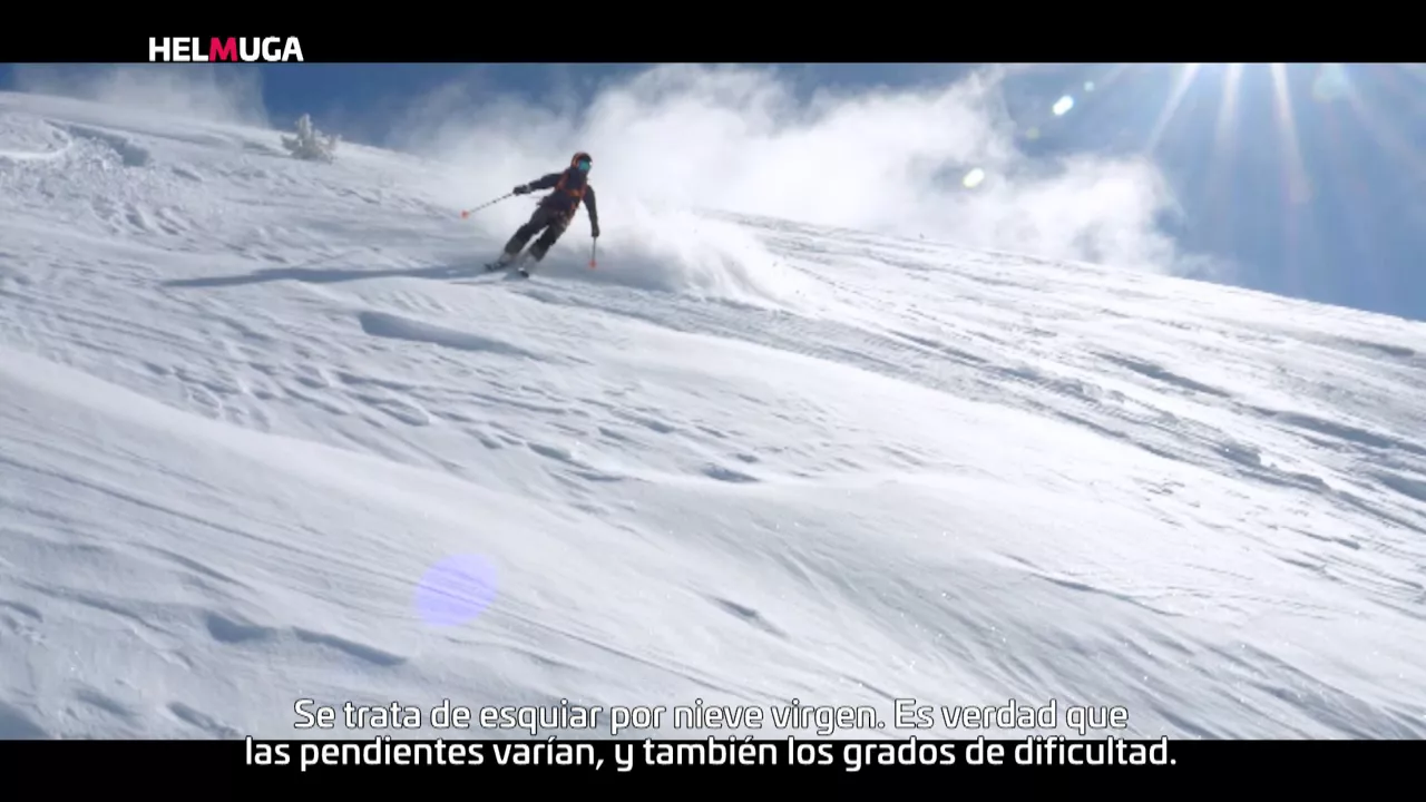 Iñi Martínez, en el programa "Helmuga"