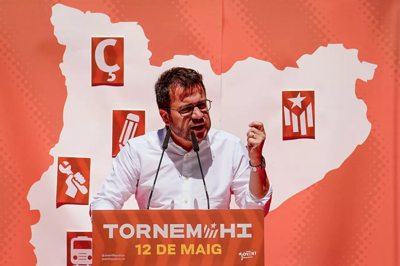 Pere Aragonès (ERC). EFE.