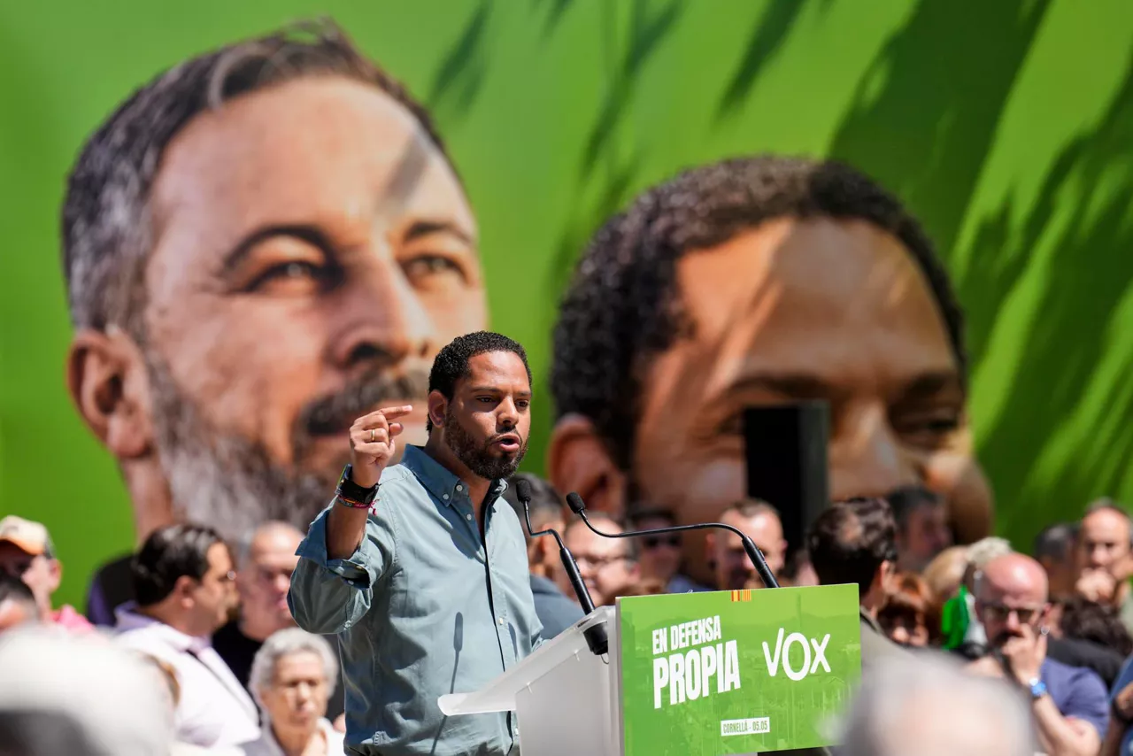 Acto de Vox. EFE