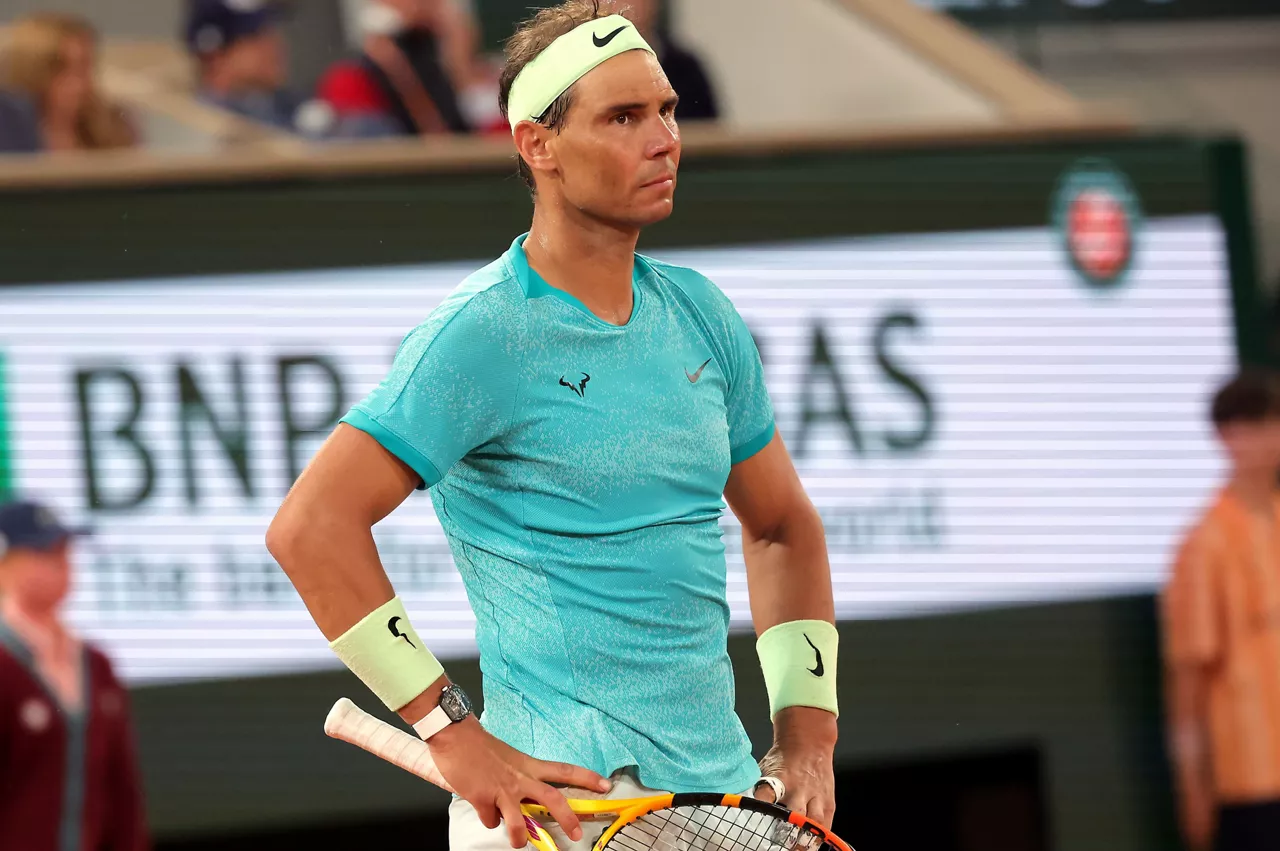 Rafa Nadal galtzaile, Roland Garroseko lehen kanporaketan