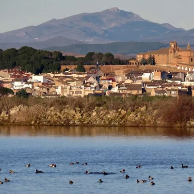 CASCANTE DESDE LAGUNA DE LOR  (Foto: Víctor Huete)