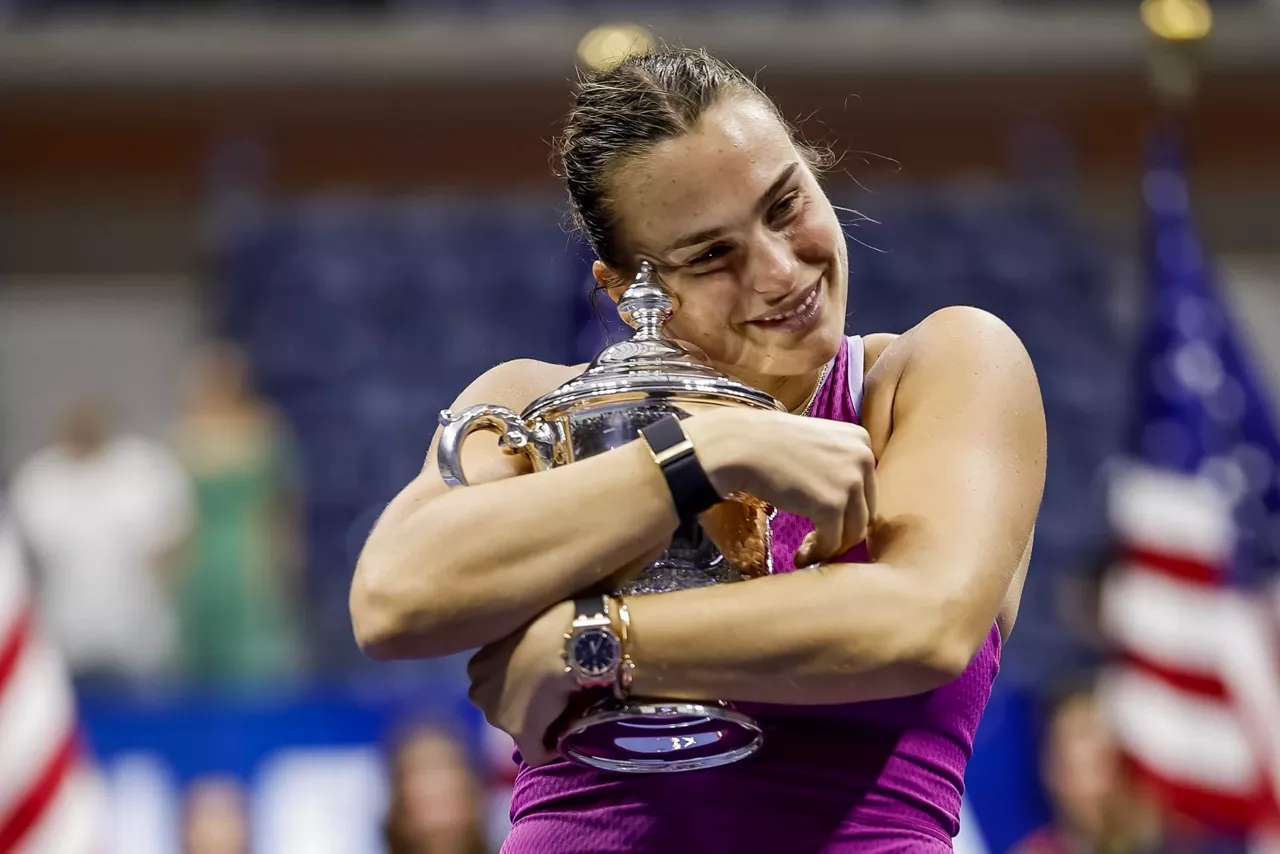 Sabalenka, AEBKo Irekiko txapeldun berria Argazkia: EFE