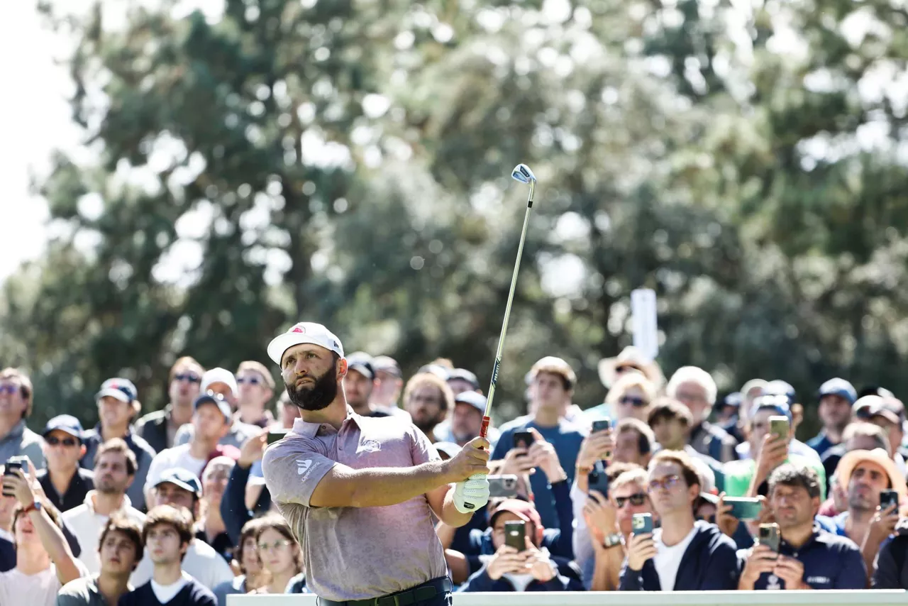 Jon Rahm, ostegunean, Espainiako Irekian. Argazkia: EFE.