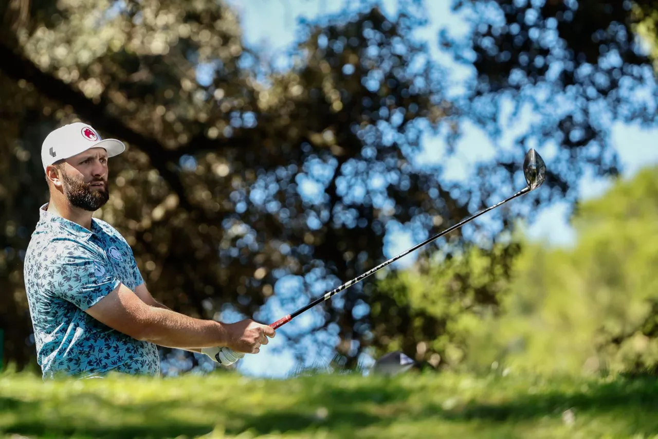 Jon Rahm, en un momento de su recorrido del sábado. Foto: EFE.