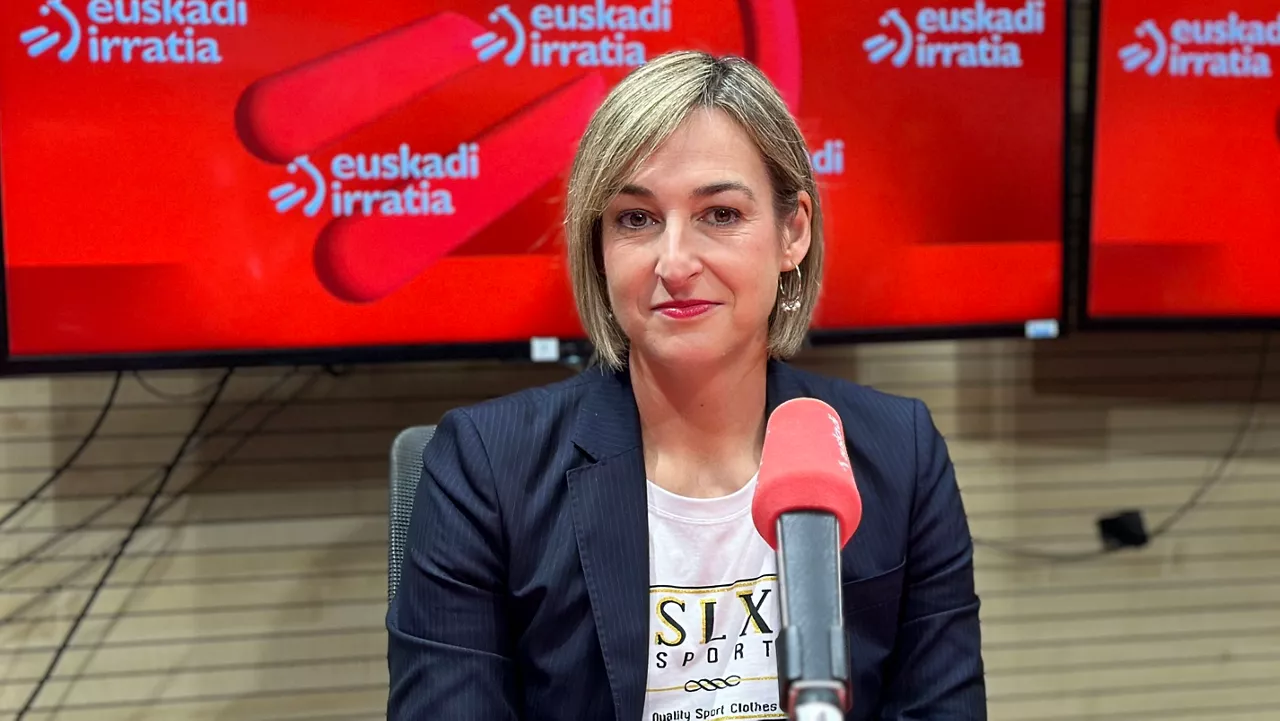 Ubarretxena, en otra entrevista concedida a Euskadi Irratia. Imagen de archivo: EITB