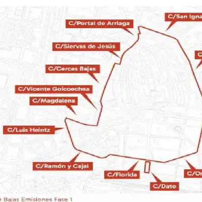 Zona Bajas Emisiones Gasteiz