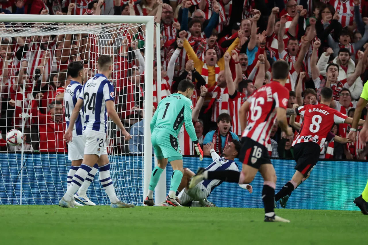 Sancetek sartu du gol bakarra. Argazkia: EFE