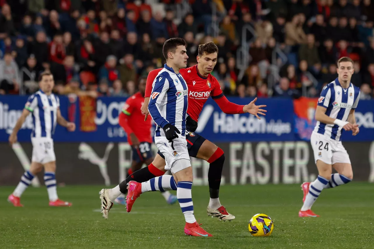 Ander Barrenetxea eta Lucas Torro Osasuna - Reala
