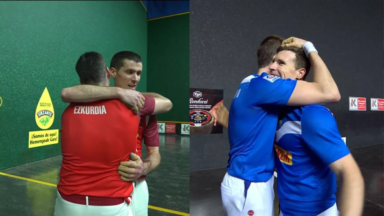 Parejas finalistas. Montaje: EITB Media