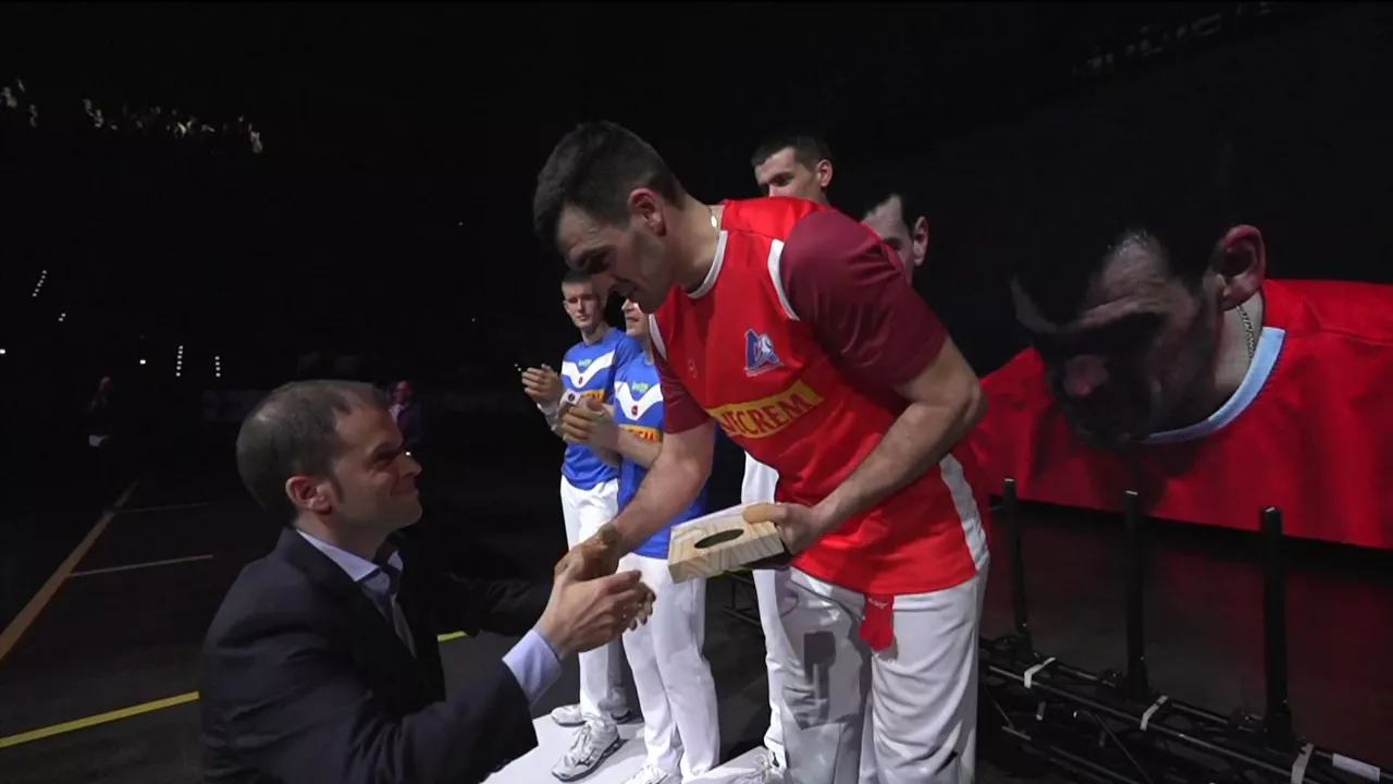 Joseba Ezkurdia, Pilotari Onenaren EITB saria