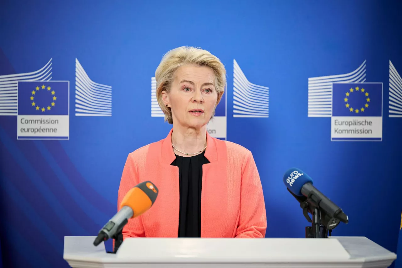 Von der Leyen, durante una comparecencia desde Samarcanda (Uzbekistán).