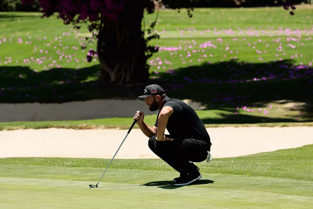 Jon Rahm, en el torneo de México. Foto: EFE