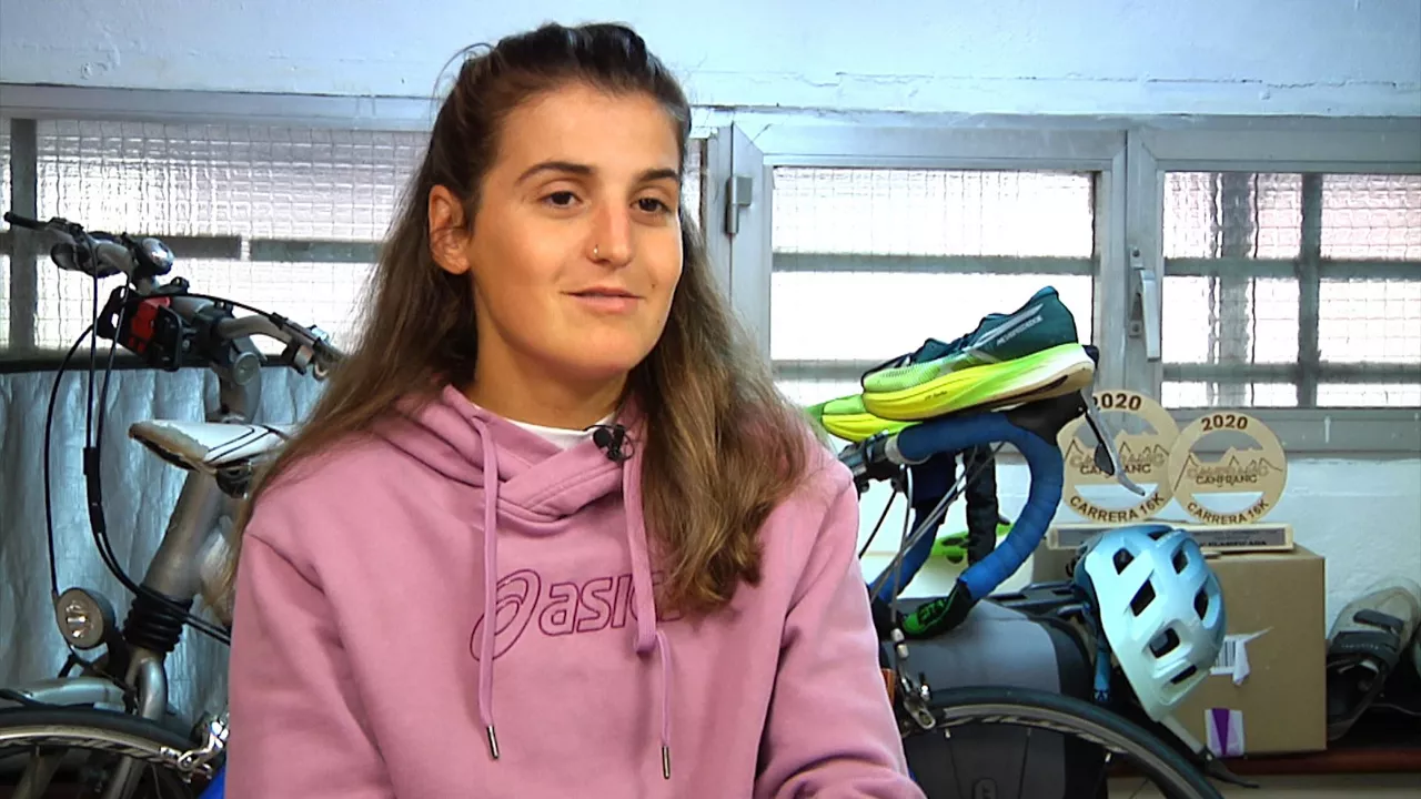 Sara Alonso mendi-korrikalaria