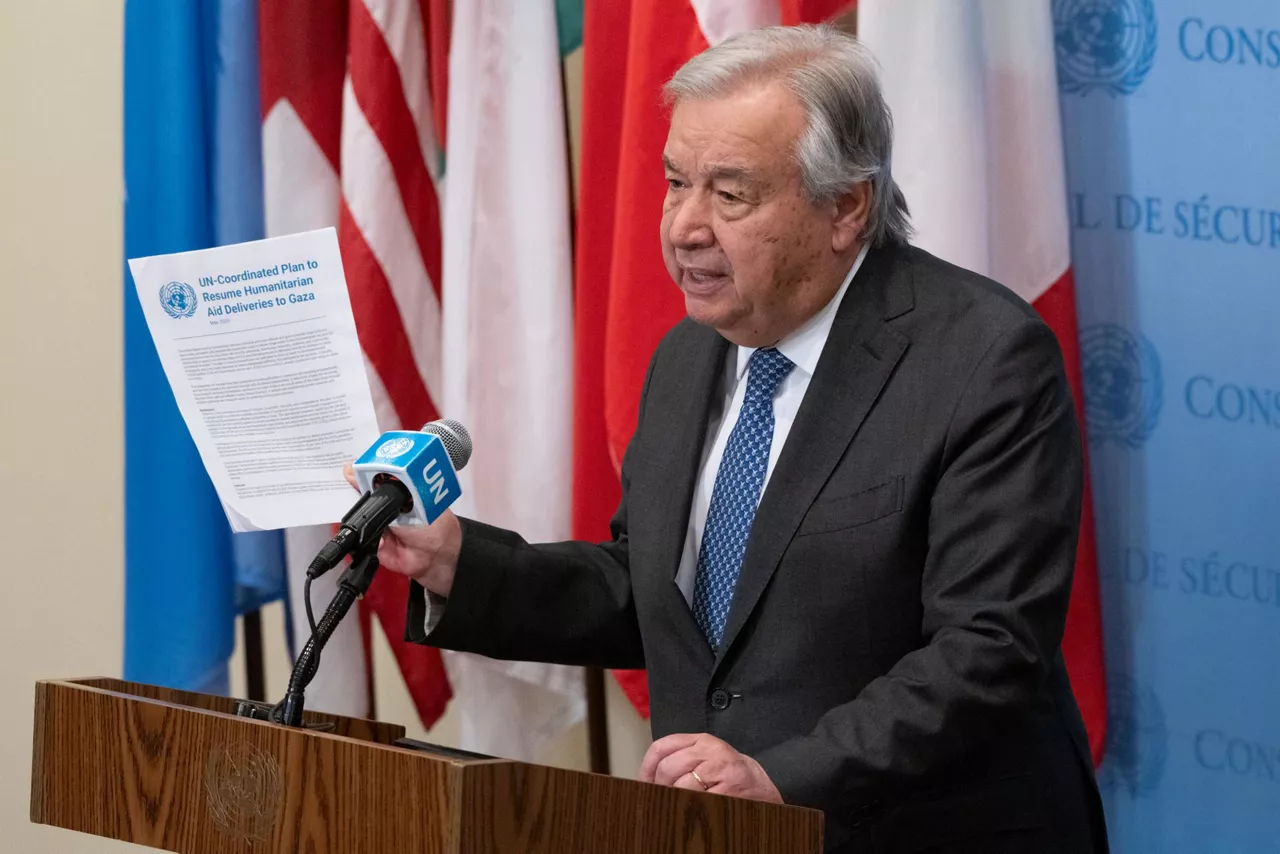 Guterres-ONU-Gaza-hambre-efe