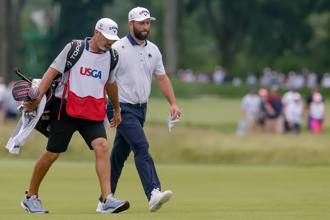 El golfista Jon Rahm, en el Abierto de Estados Unidos