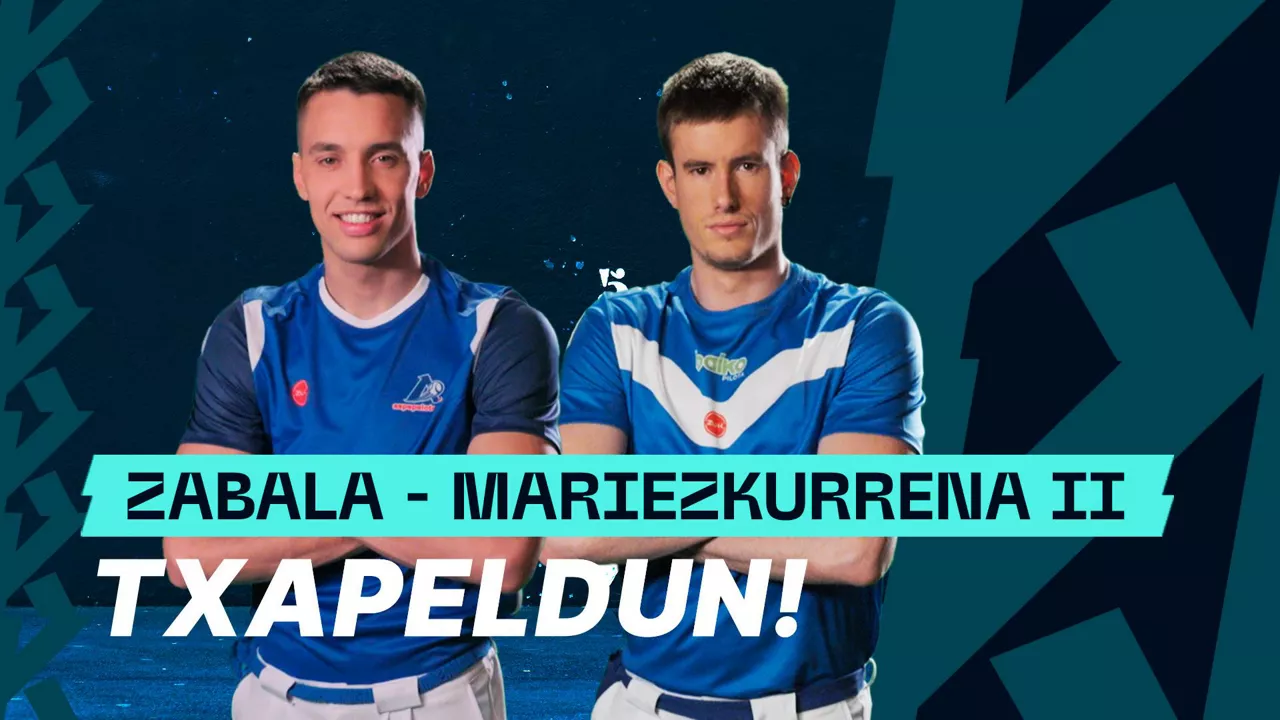 ZABALA MARIEZKURRENA CAIXABANK MASTERSA TXAPELDUNAK