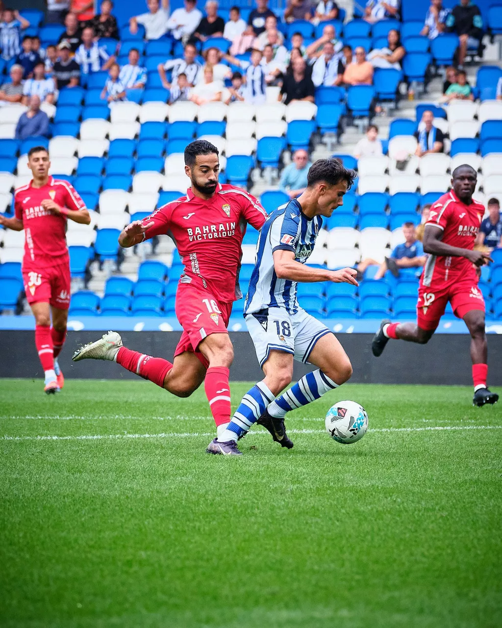 El Sanse ha empatado con el Córdoba en Anoeta. Foto: RS Zubieta