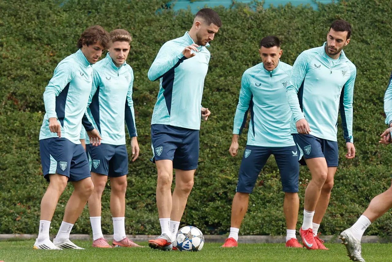 ATHLETIC_LEZAMA_ENTRENAMENDUA_UNAI_GOMEZ_NAVARRO_SANCET_YURI_LEKUE_EFE