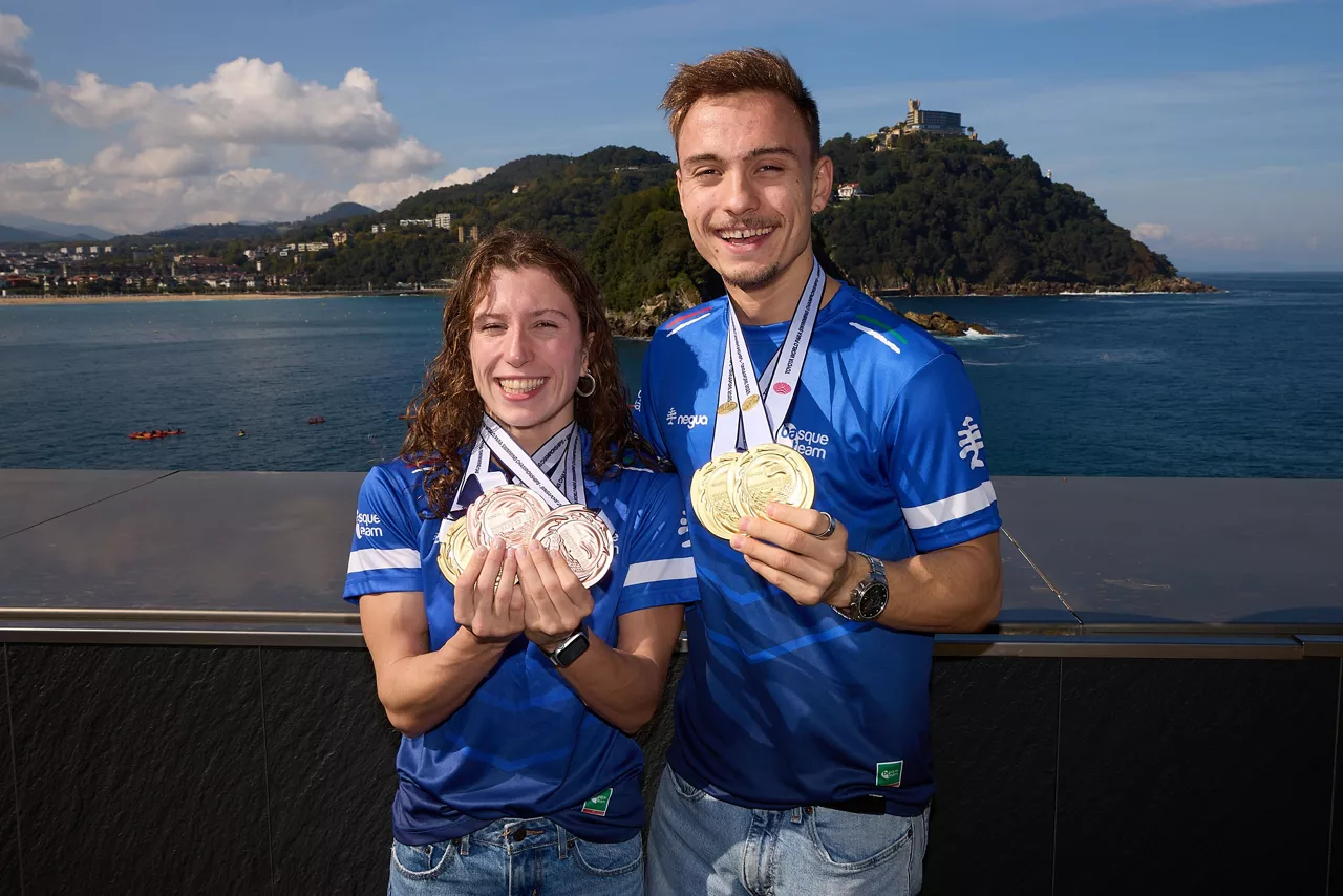 Iñigo Llopis eta Nahia Zudaire