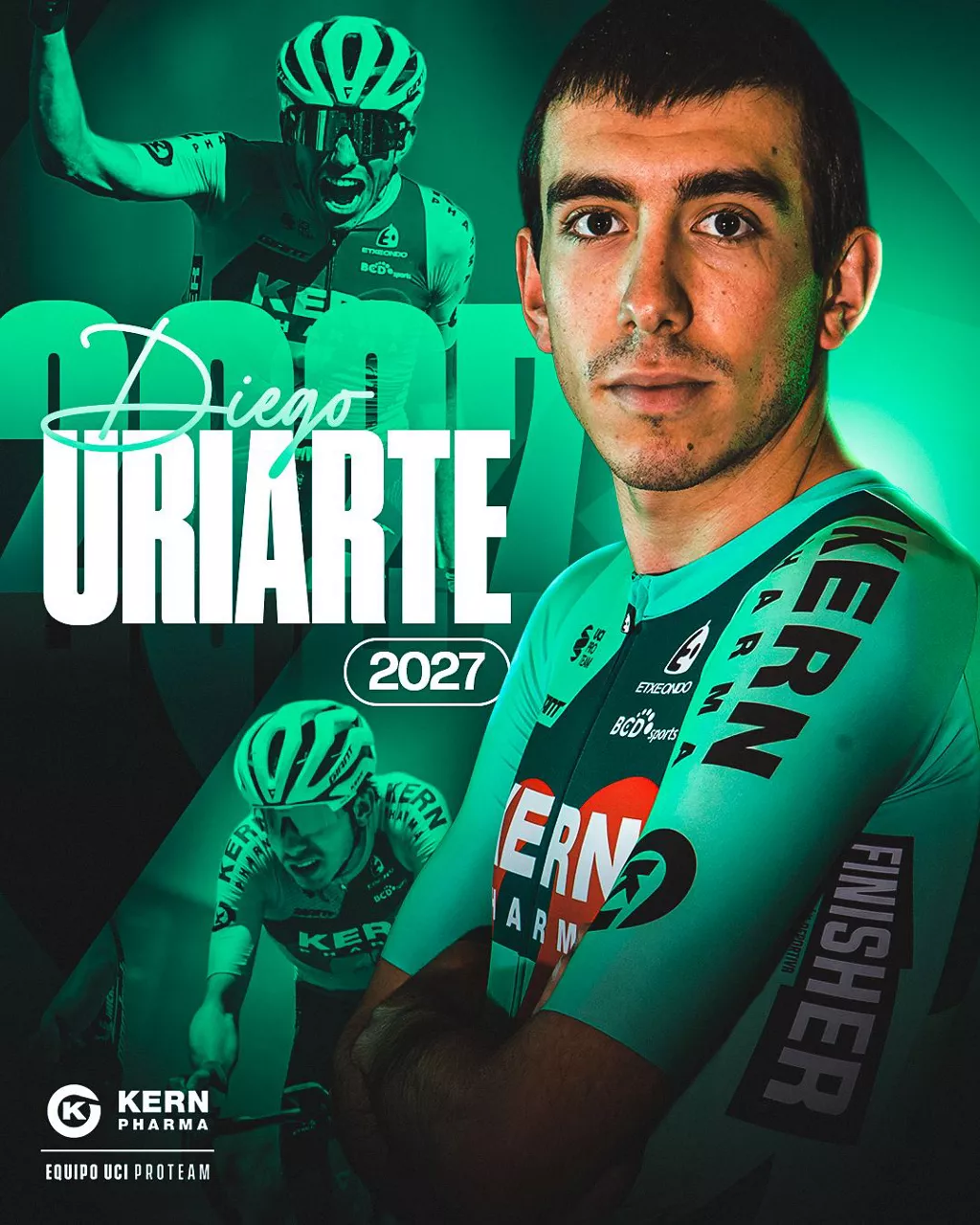 Diego uriarte, kern pharmako txirrindular