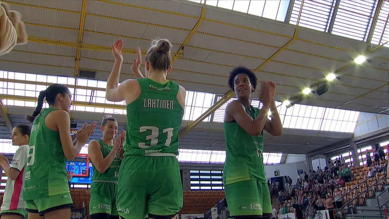 Kutxabank Araskiren eta Lointek Gernikaren arteko lehiako irudia. Argazkia: Lointek Gernika