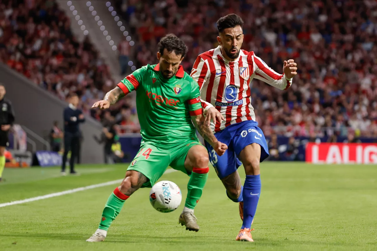 RUBEN GARCIA OSASUNA ATLETICO MADRID