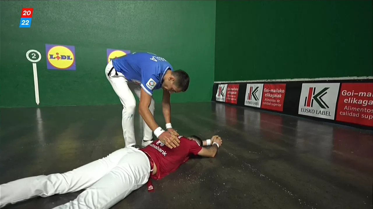 Javi Zabala eta Jon Ander Peña