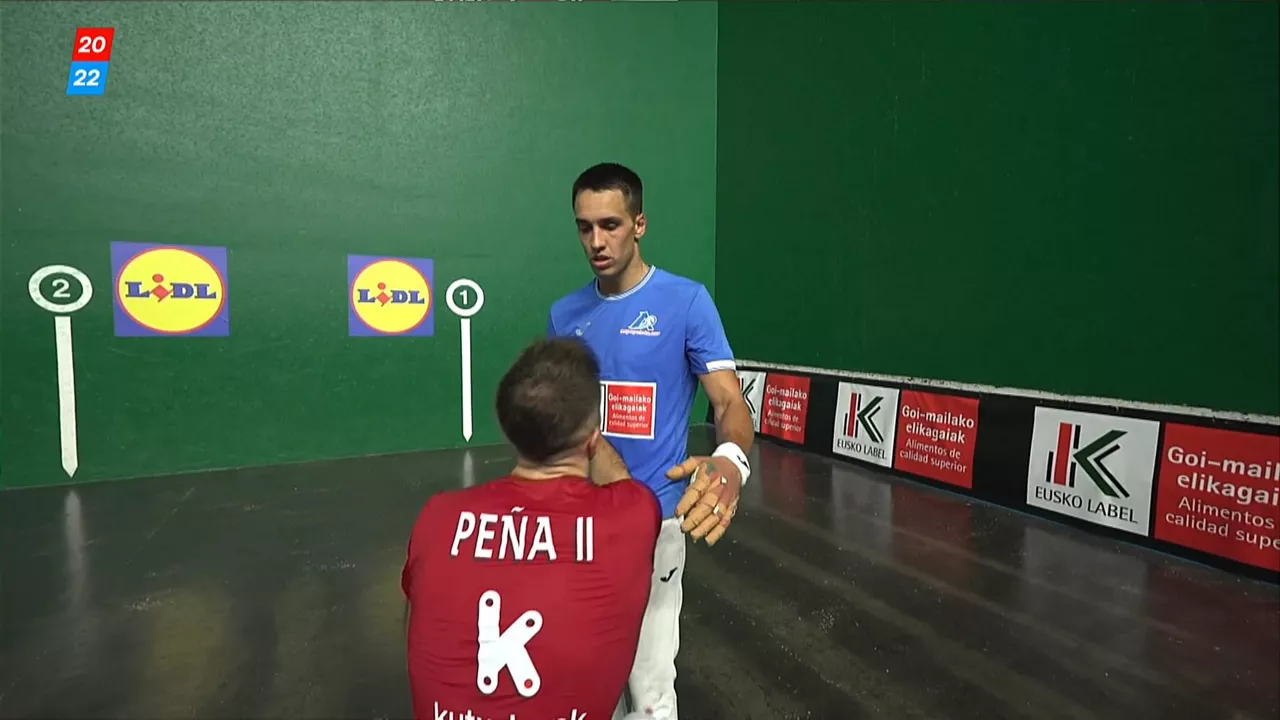 Javi Zabala eta Jon Ander Peña