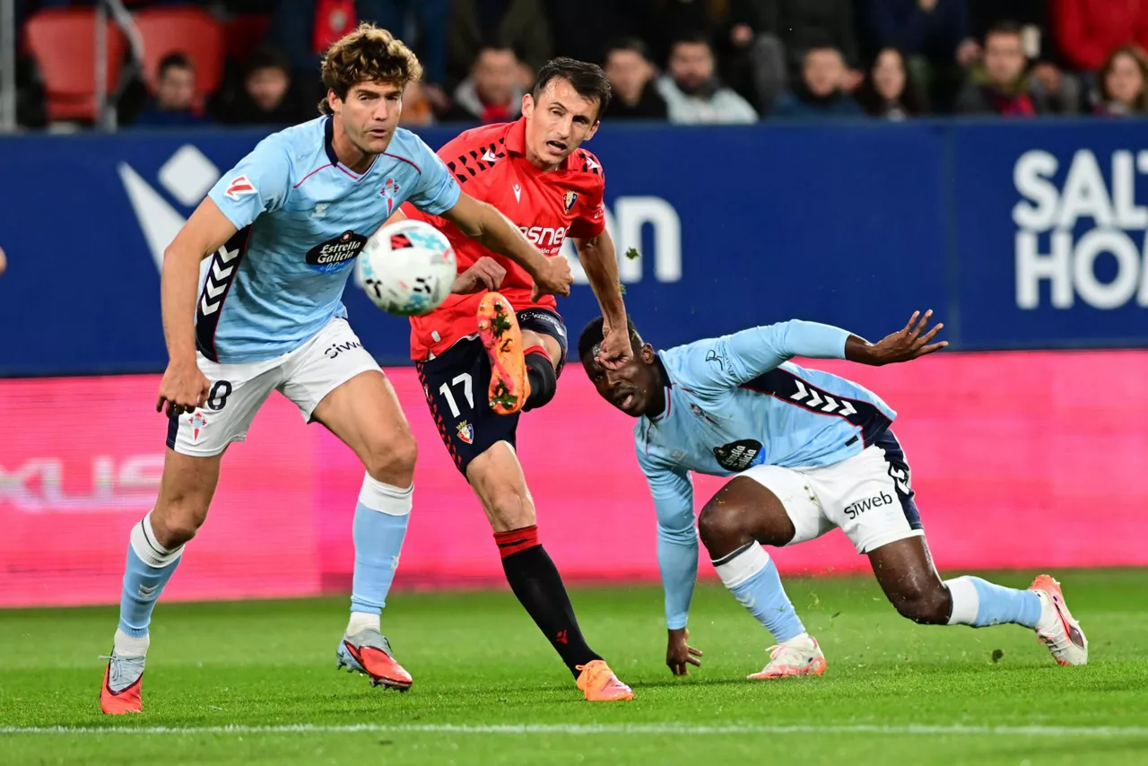 Ante Budimir eta Marcos Alonso Osasuna - Celta