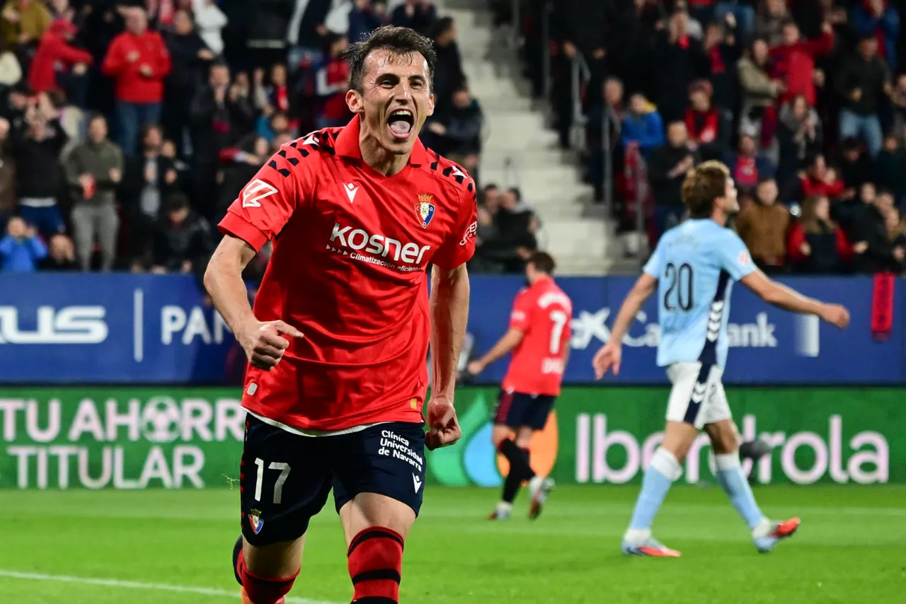 Ante Budimir Osasuna; IMAGEN: EFE