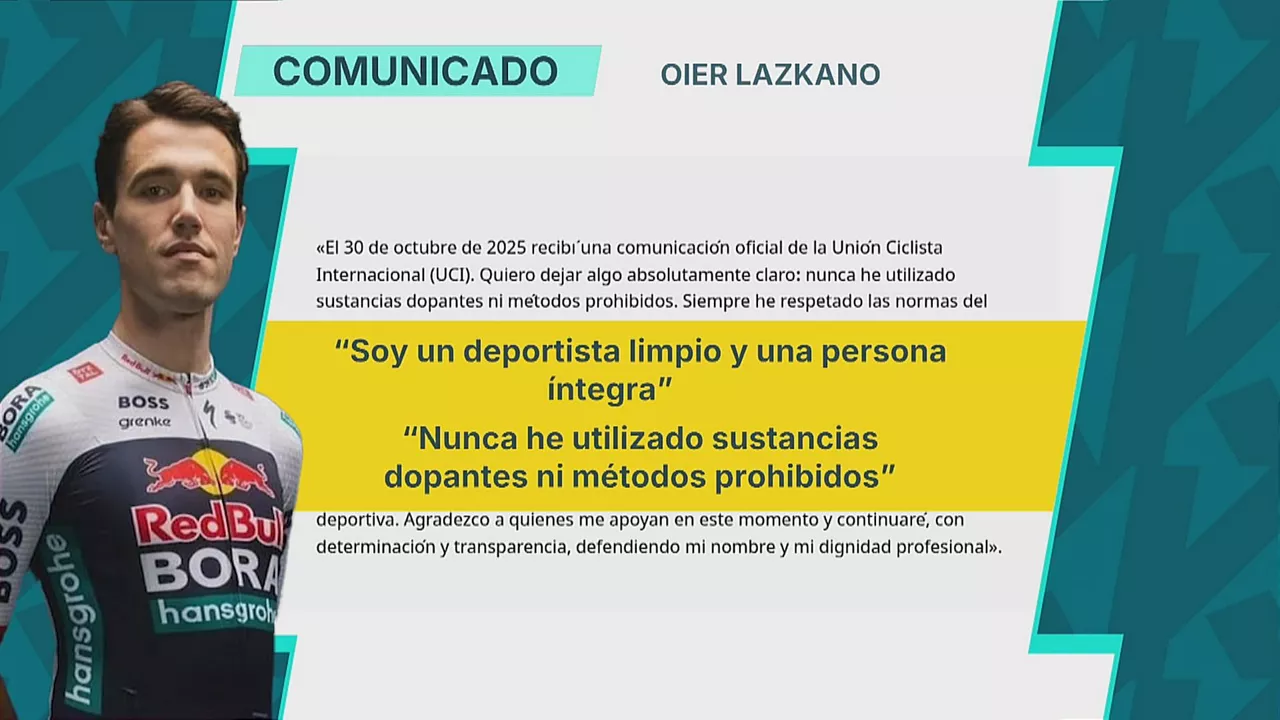 Oier Lazkano comunicado
