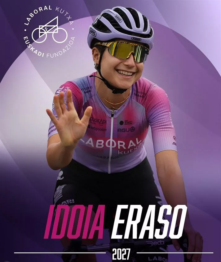Idoia Eraso. Imagen: Laboral Kutxa Team