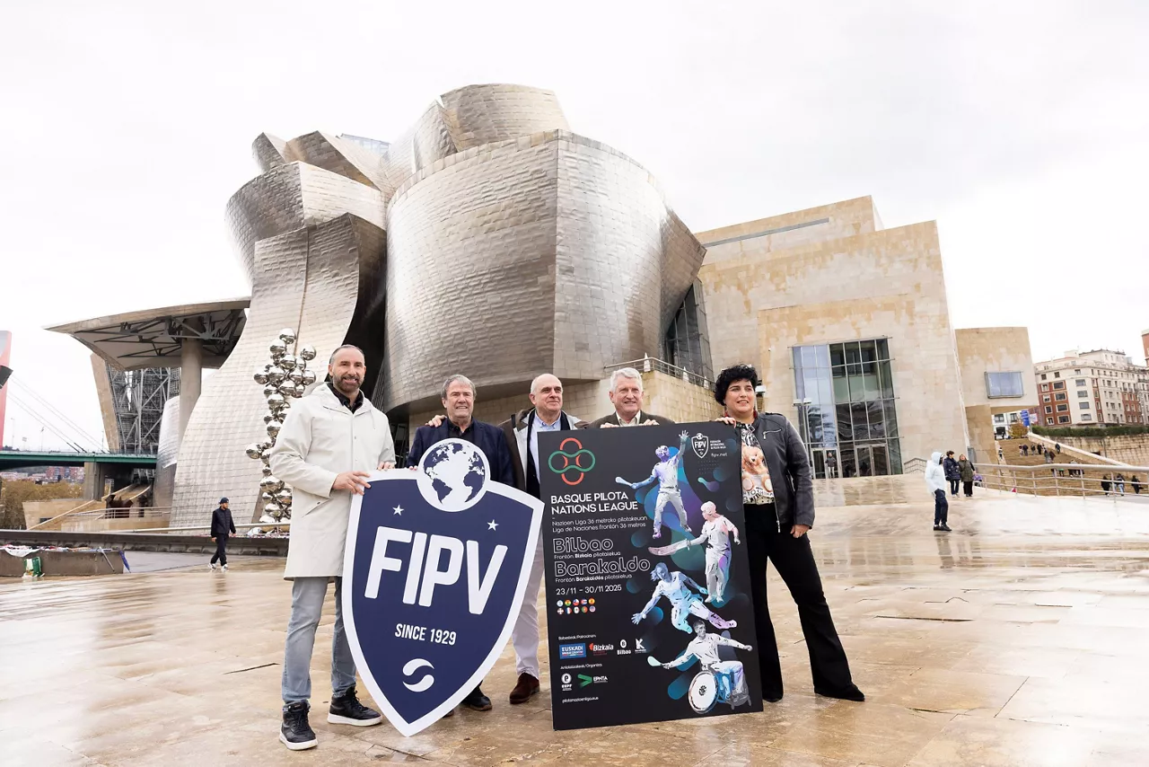 La Liga de Naciones de Pelota Vasca se disputará del 23 al 30 de noviembre