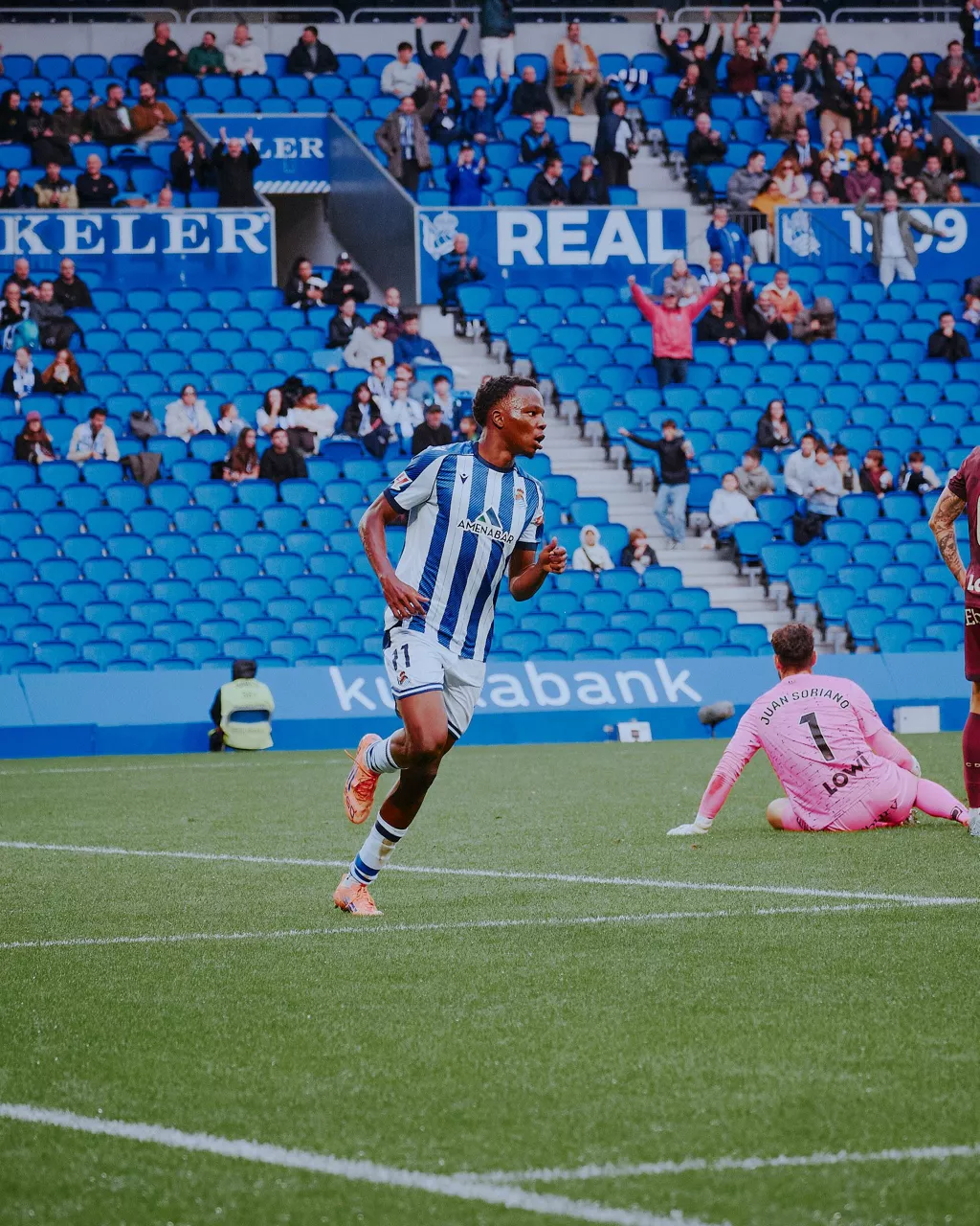 Sanse - Leganes gola Ochieng