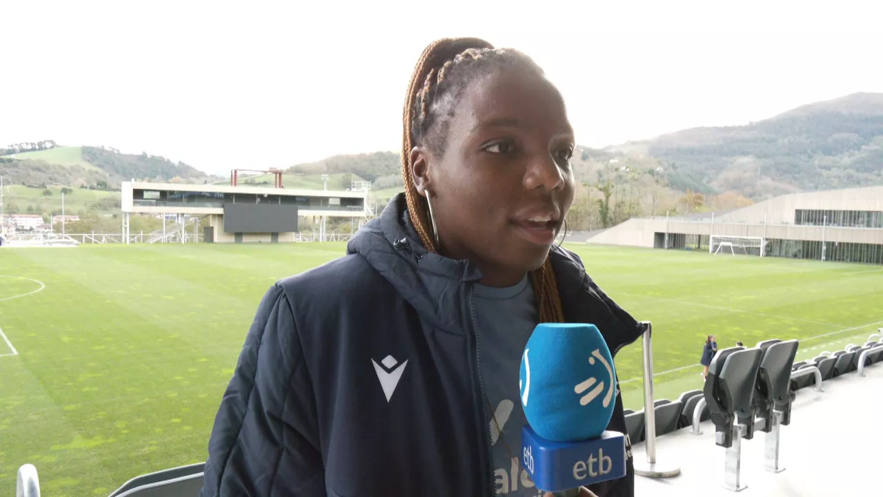 Edna Imade, jugadora de la Real Sociedad