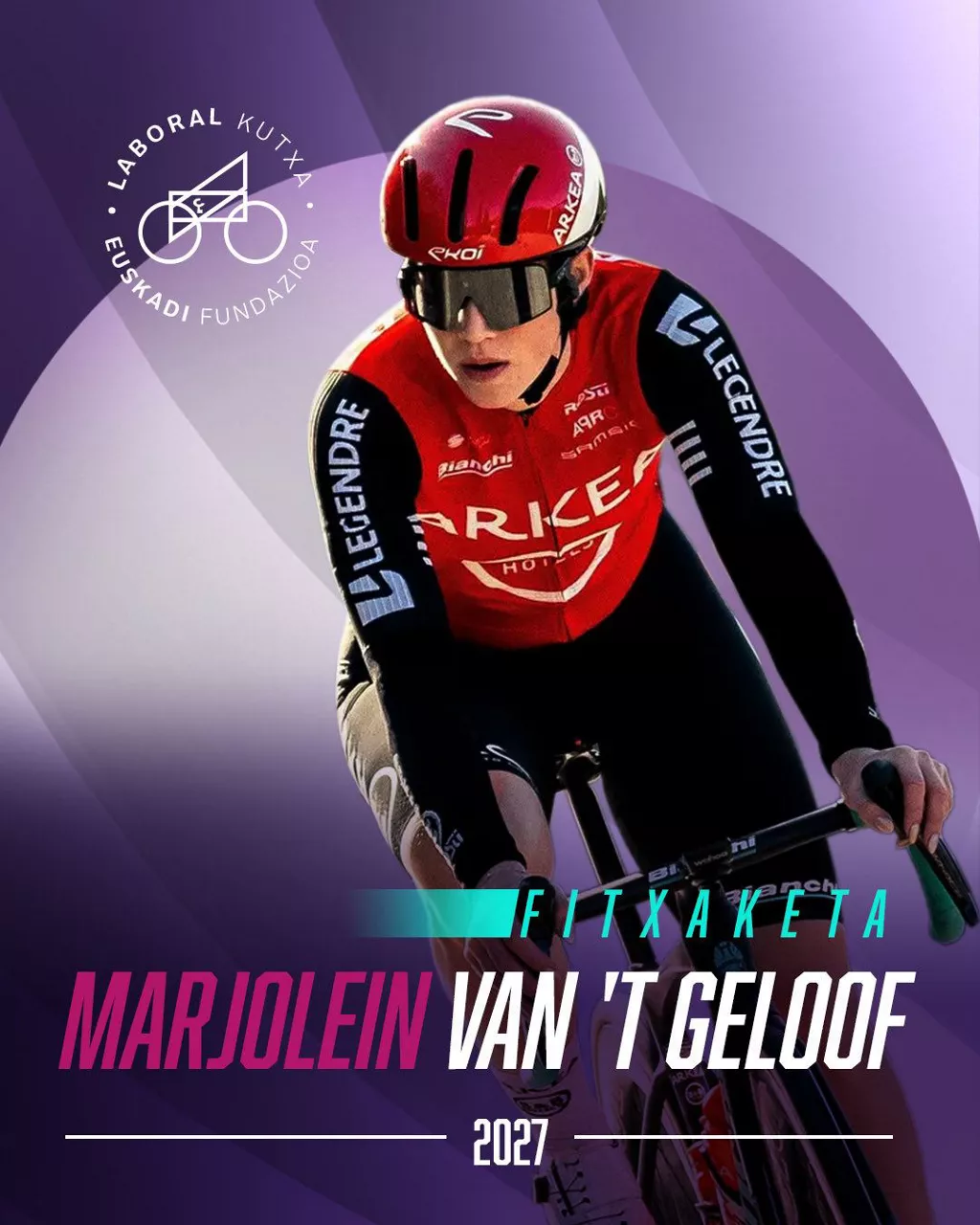 marjolein van't geloof, laboral kutxako txirrindularia