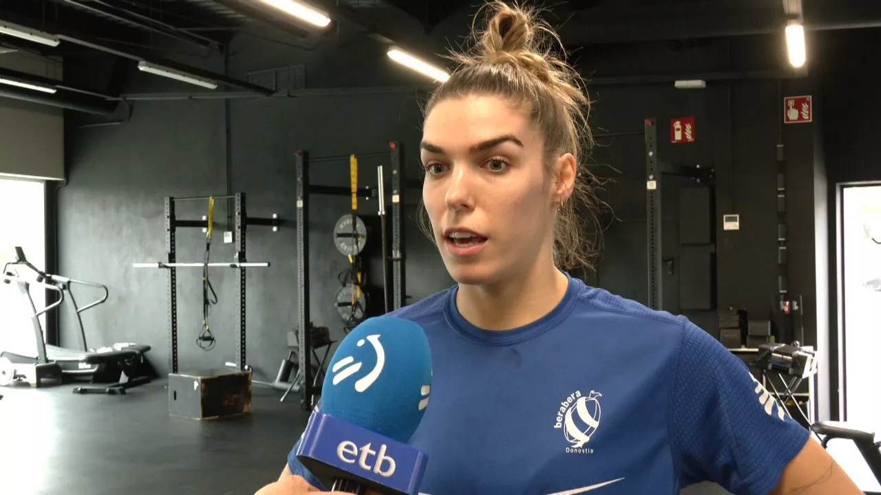 Anne Erauskin, jugadora del Super Amara Bera Bera