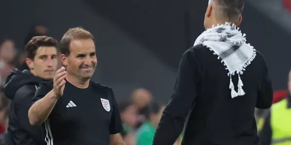 Jagoba Arrasate y Ehab Abu Jazar