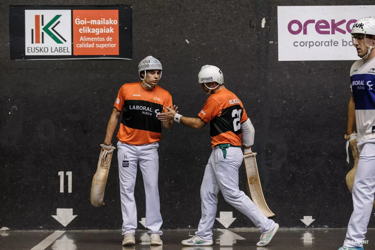 Gorka Sorozabal eta Jean Olharan