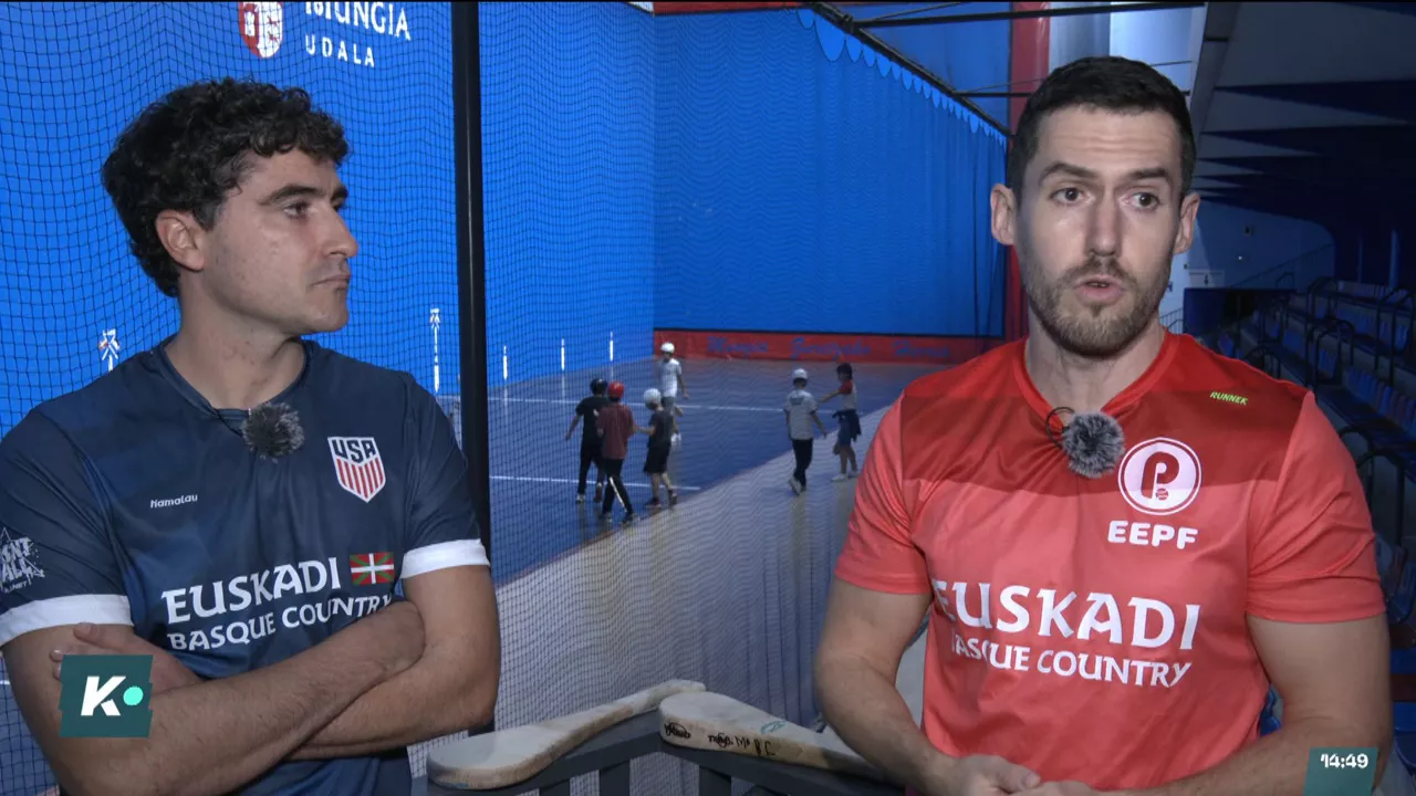Iker Goirizelaia eta Ander Landeta palitak
